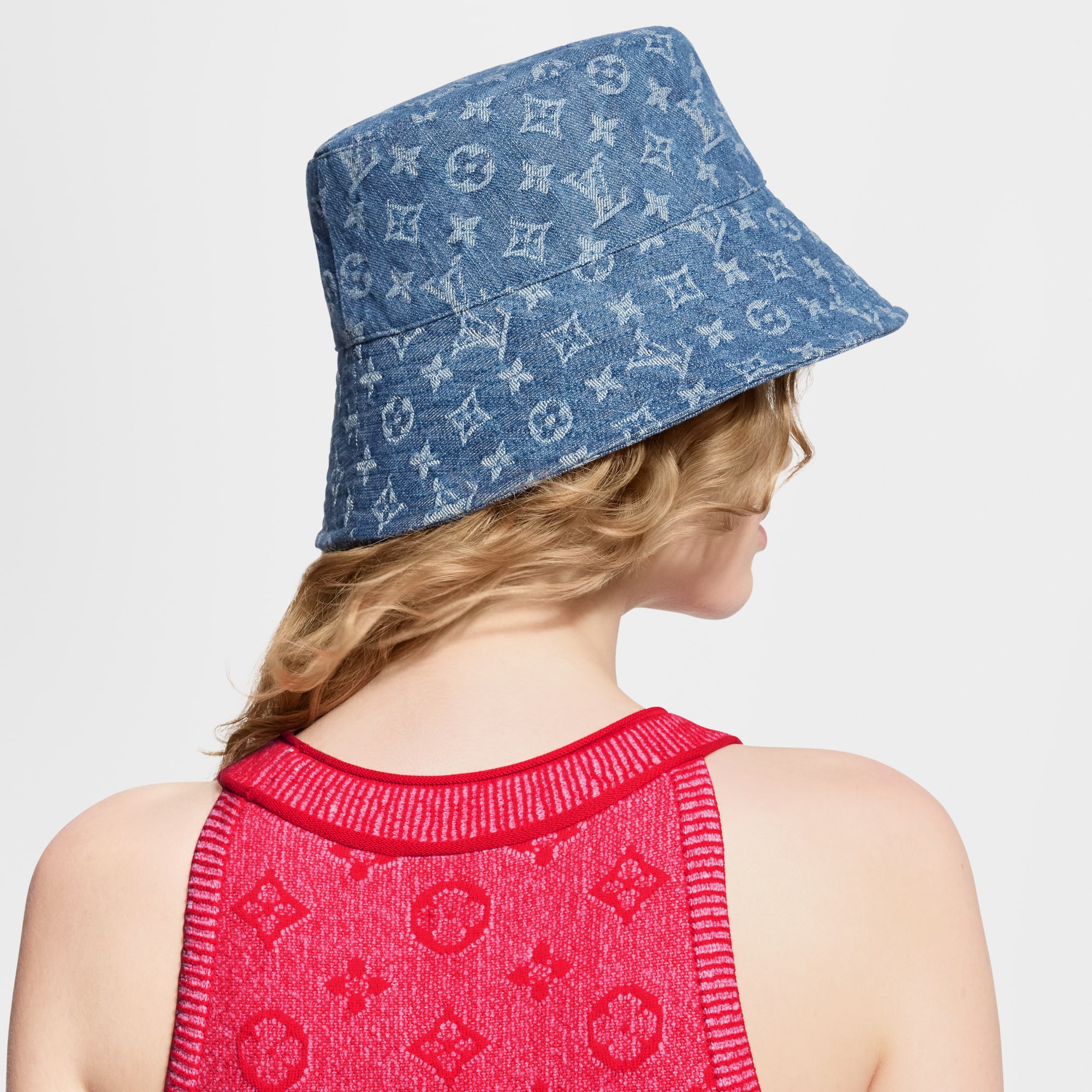 Denim Bucket Hat S00 - Women - Accessories | LOUIS VUITTON ®