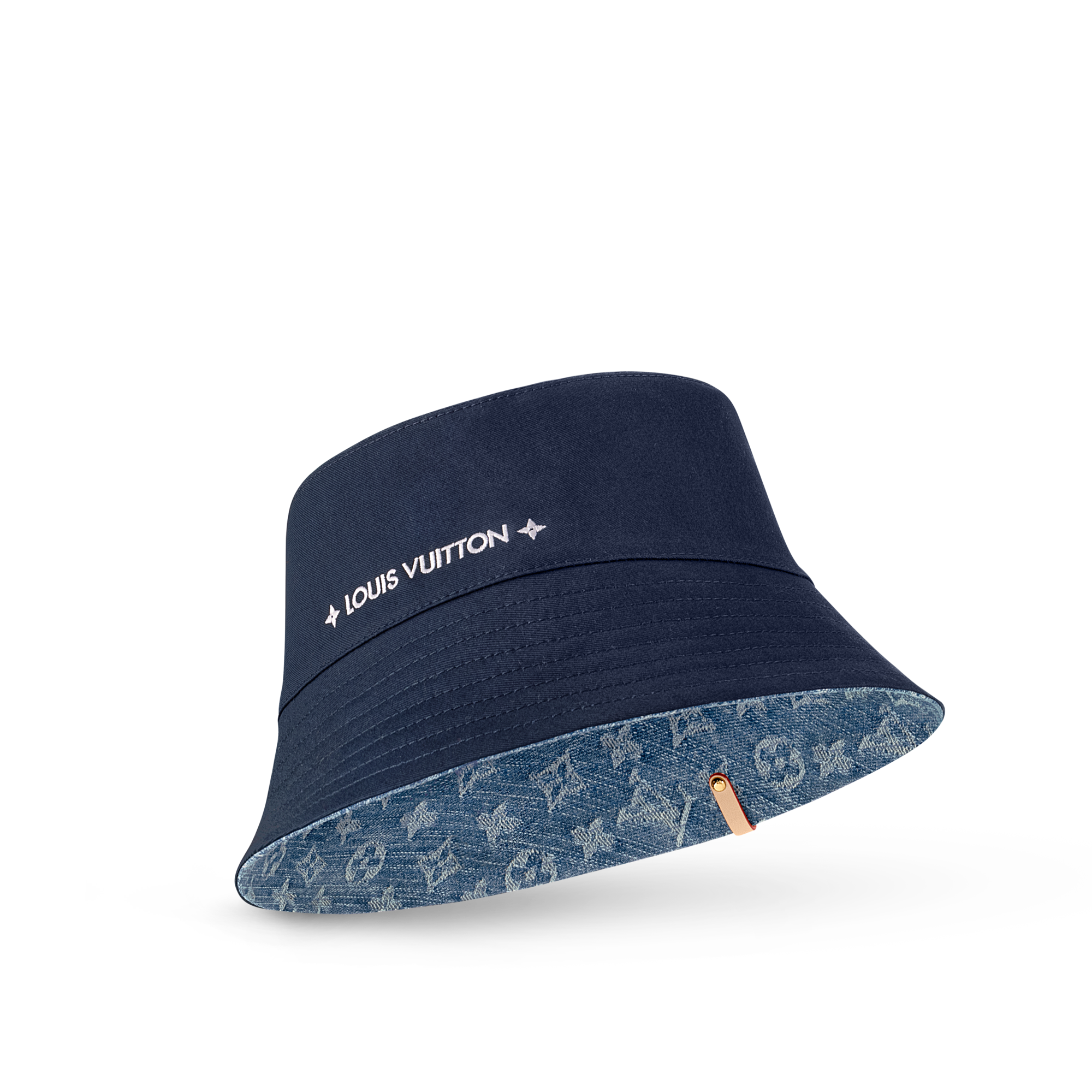 S00 Accessories Hats and Gloves Denim Bucket Hat | Louis Vuitton ® (Product zoom)