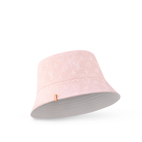 S00 Accessories Hats and Gloves Denim Bucket Hat | Louis Vuitton ® (Product zoom)