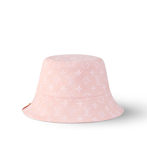 S00 Accessories Hats and Gloves Denim Bucket Hat | Louis Vuitton ® (Product zoom)