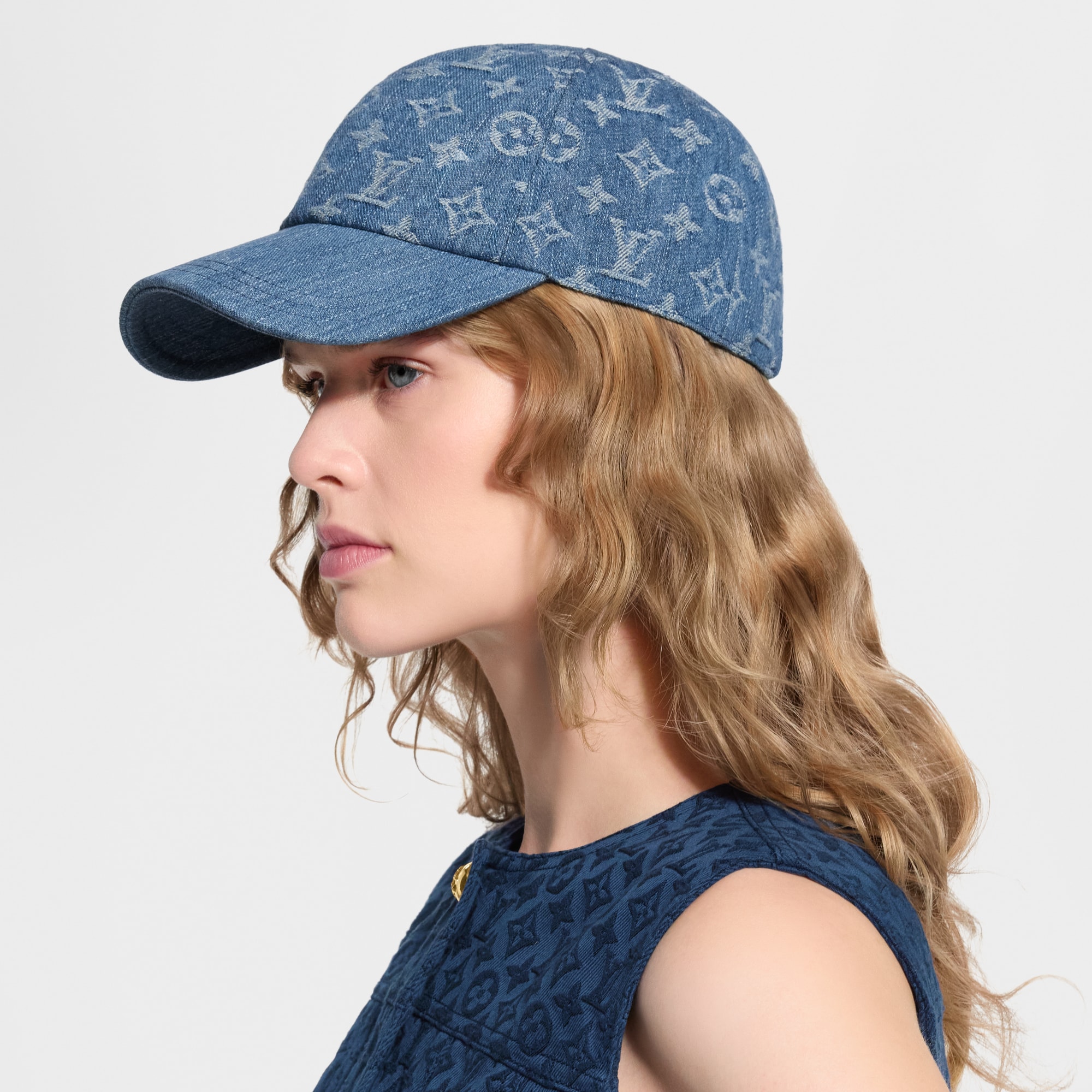 Denim Cap S00 - Women - Accessories | LOUIS VUITTON ®