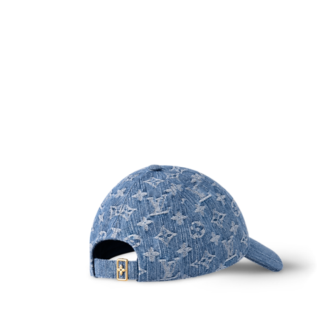S00 Accessories Hats and Gloves Denim Cap | Louis Vuitton ® (Product zoom)