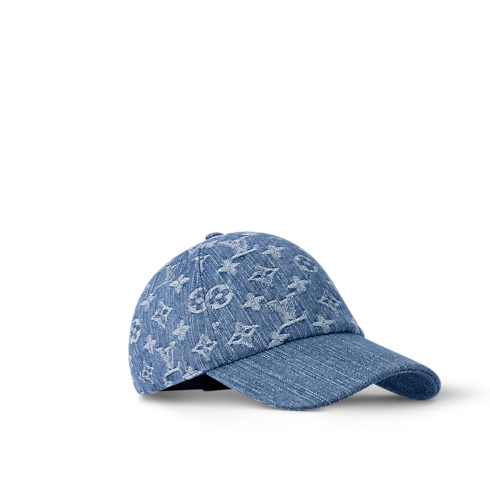 S00 Accessories Hats and Gloves Denim Cap | Louis Vuitton ® (Product zoom)