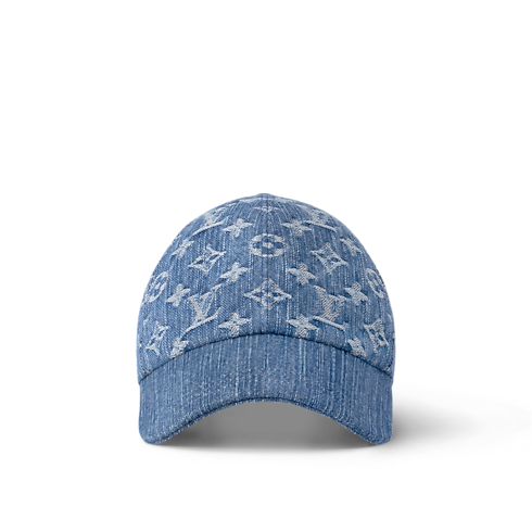 S00 Accessories Hats and Gloves Denim Cap | Louis Vuitton ® (Product zoom)
