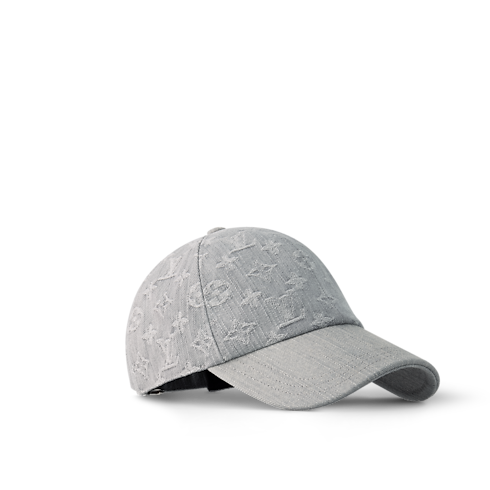 S00 Accessories Hats and Gloves Denim Cap | Louis Vuitton ® (Product zoom)