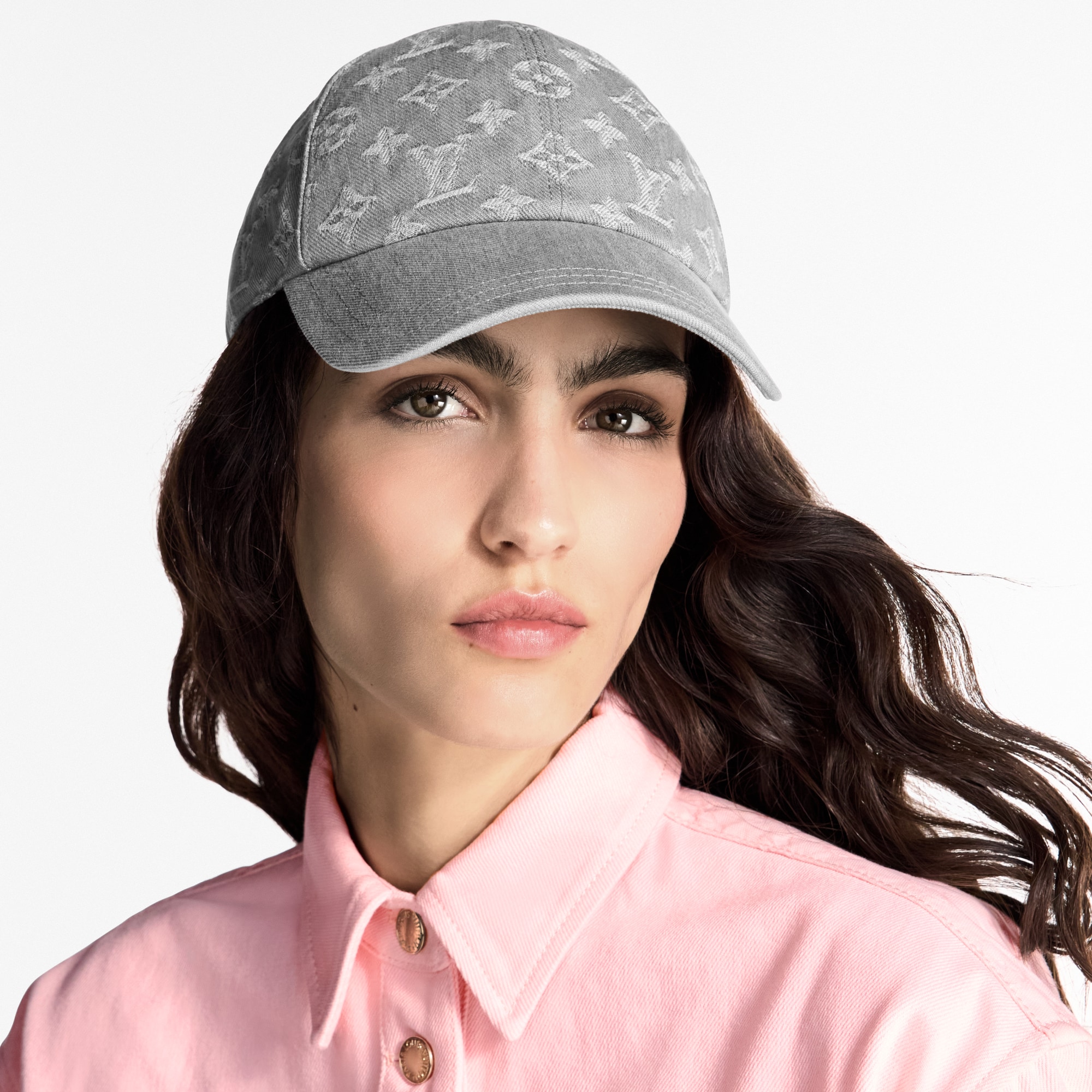 S00 Accessories Hats and Gloves Denim Cap | Louis Vuitton ® (Product zoom)