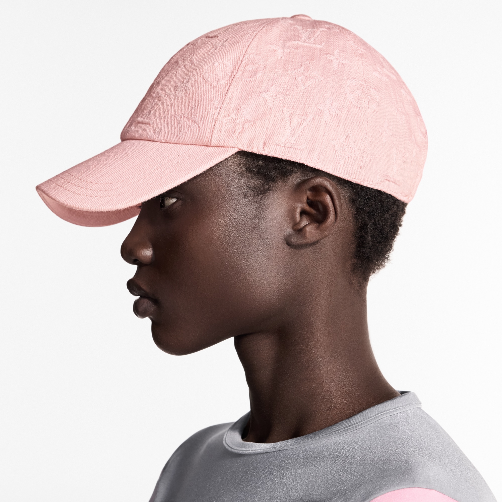 S00 Accessories Hats and Gloves Denim Cap | Louis Vuitton ® (Product zoom)