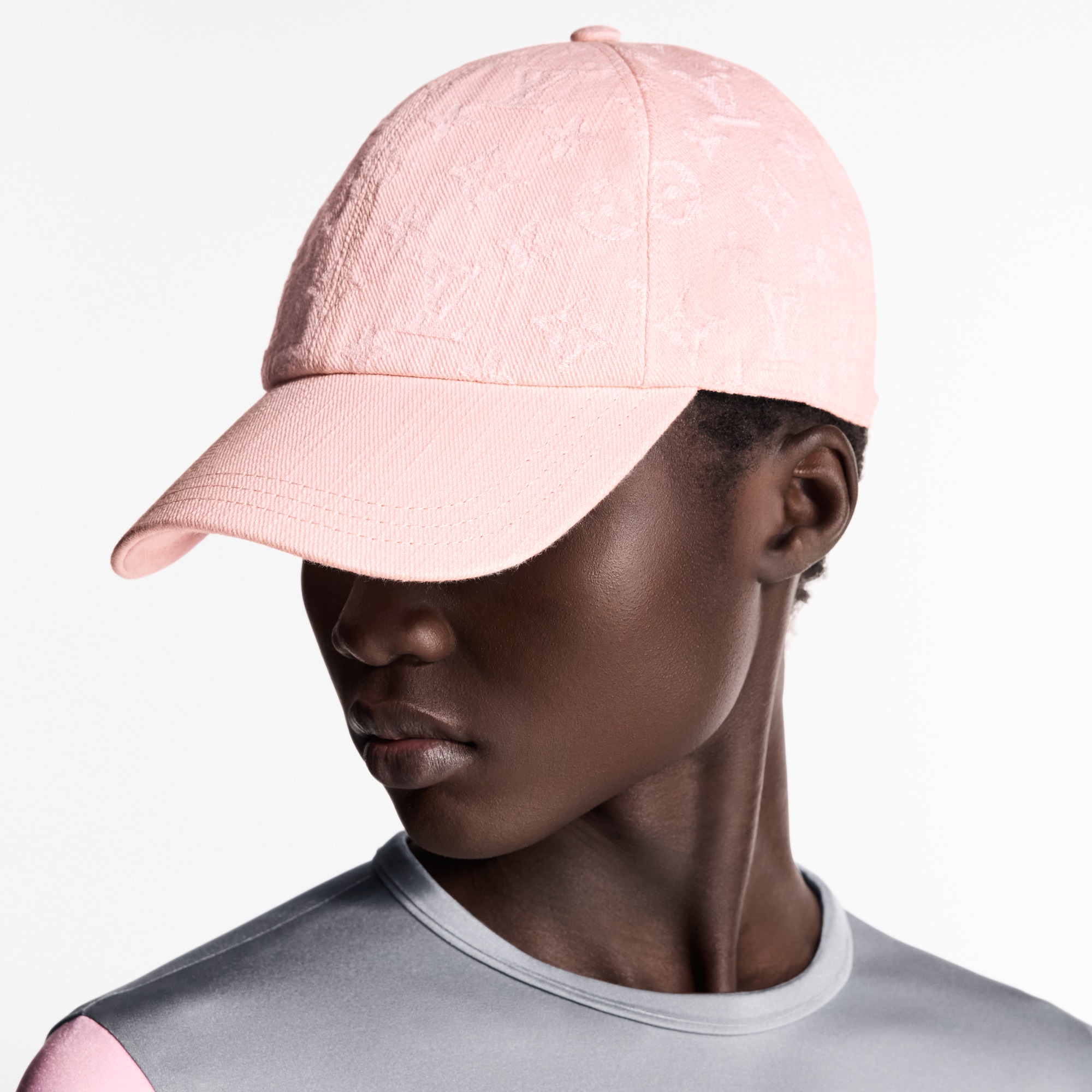 S00 Accessories Hats and Gloves Denim Cap | Louis Vuitton ® (Product zoom)