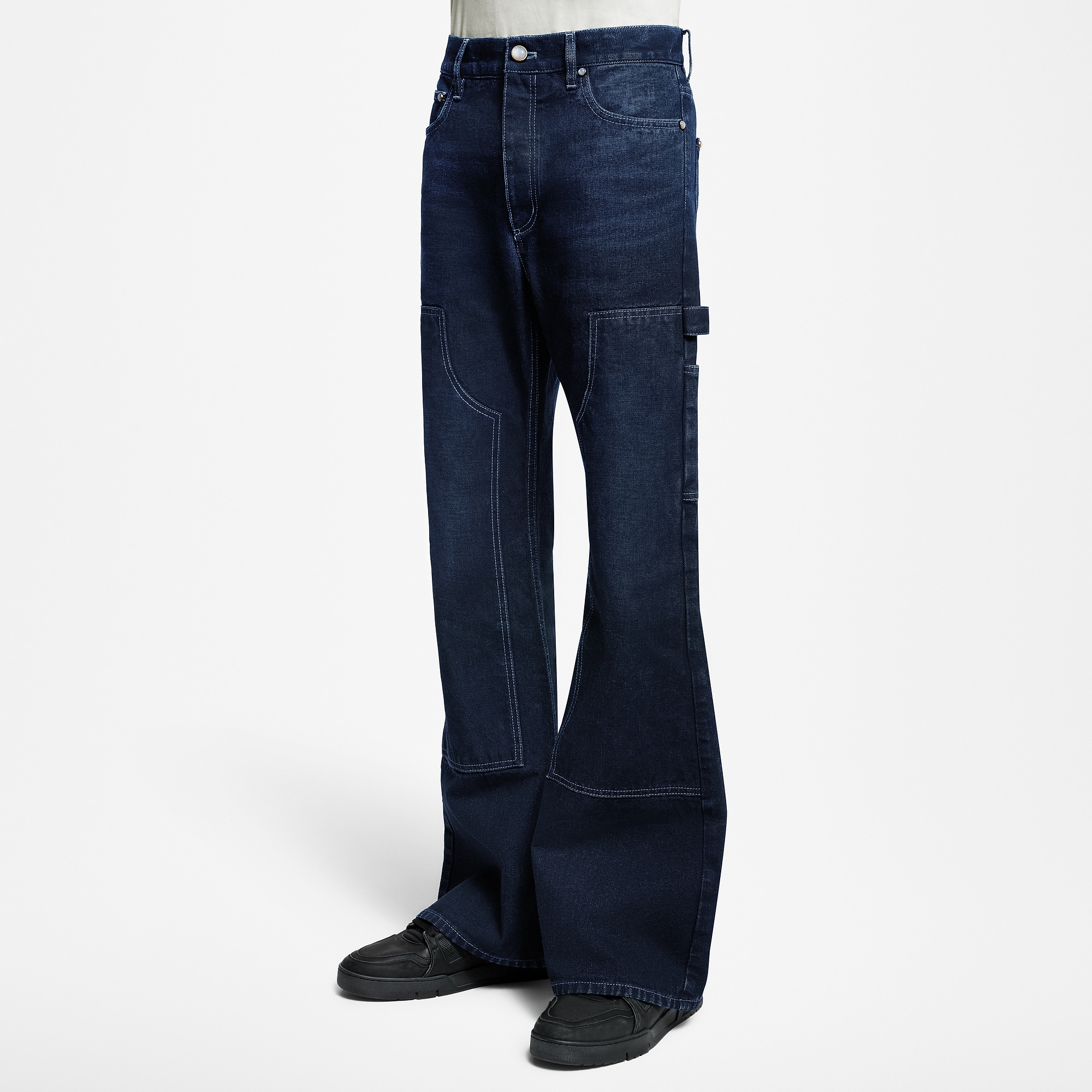 Denim Carpenter Pants