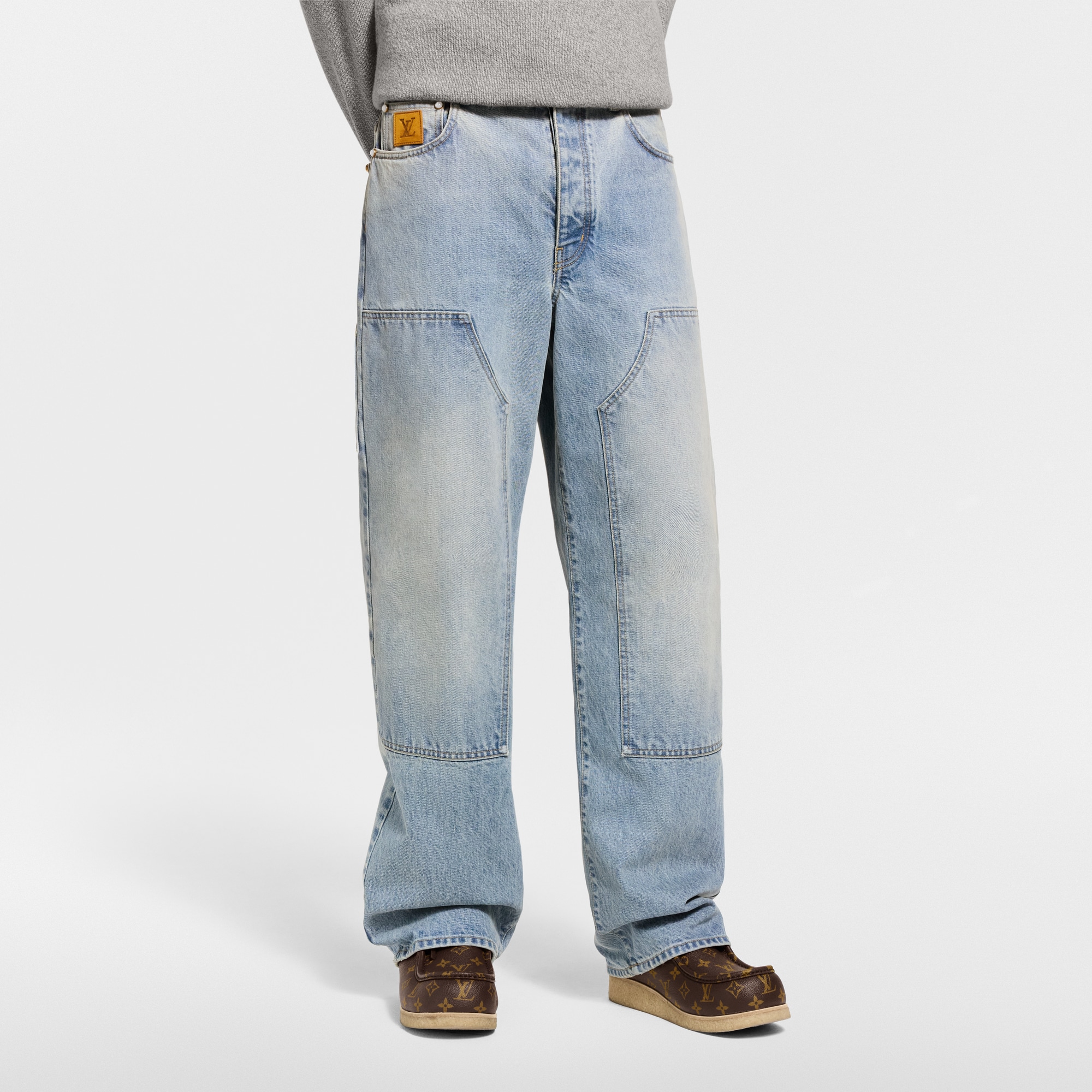  Ready-to-Wear Denim Denim Carpenter Pants | Louis Vuitton ® (Product zoom)