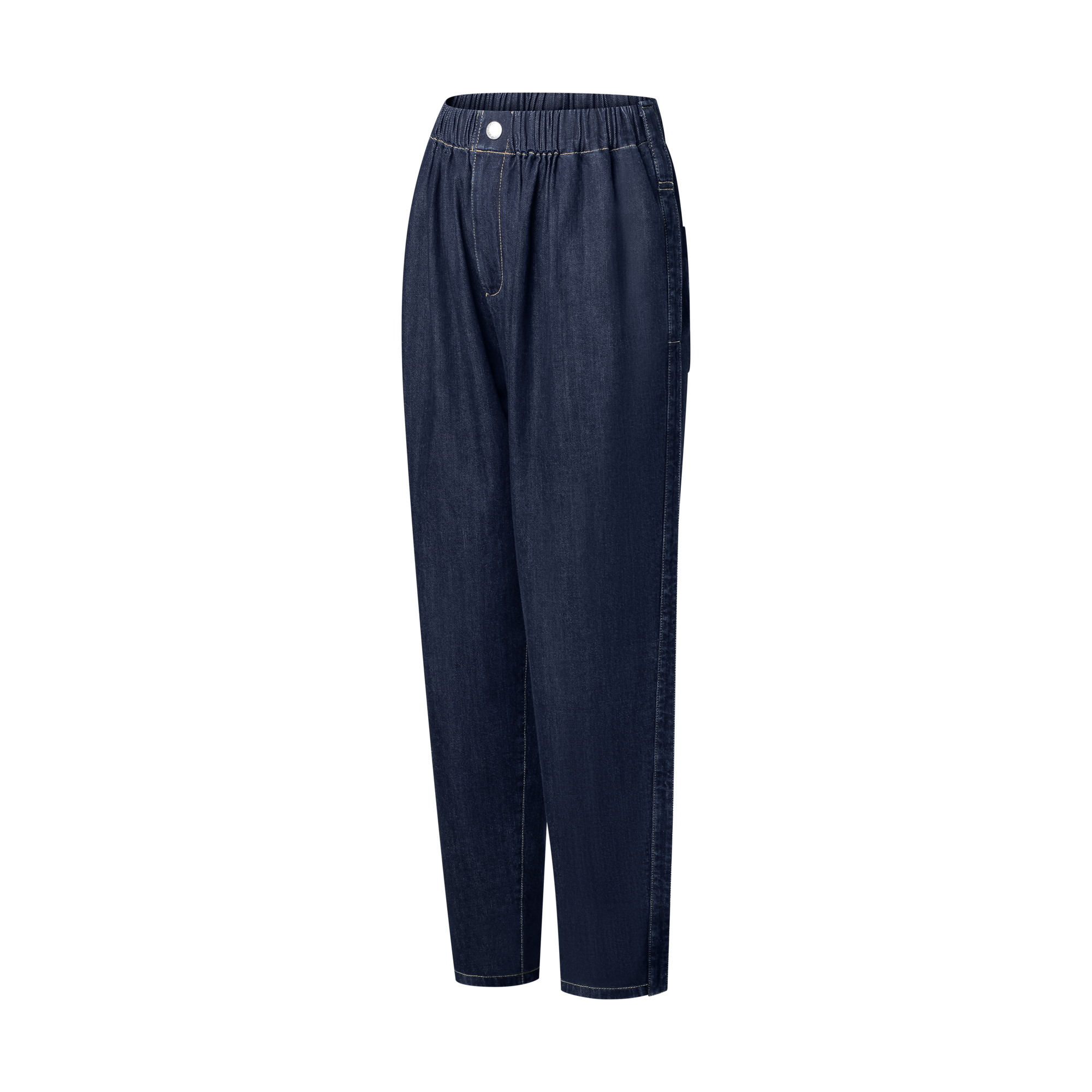 Denim Carrot Pants