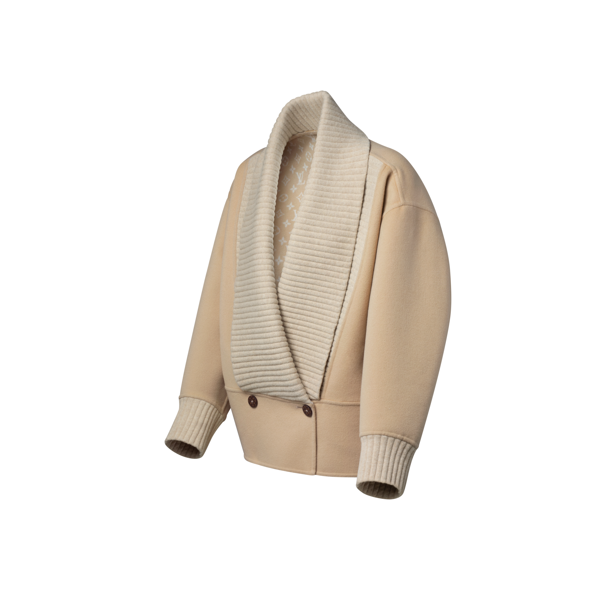  Ready-to-Wear Coats and Jackets Denim-Effect Double Face Jacket | Louis Vuitton ® (Product zoom)