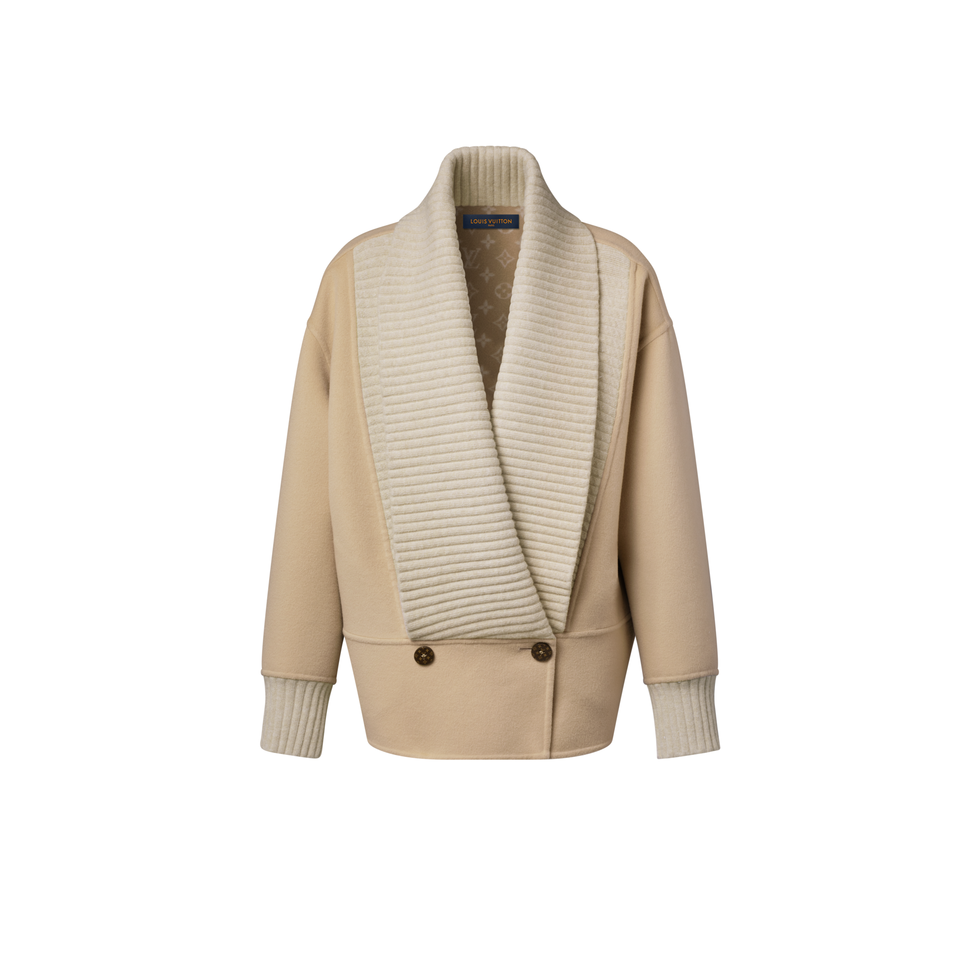  Ready-to-Wear Coats and Jackets Denim-Effect Double Face Jacket | Louis Vuitton ® (Product zoom)