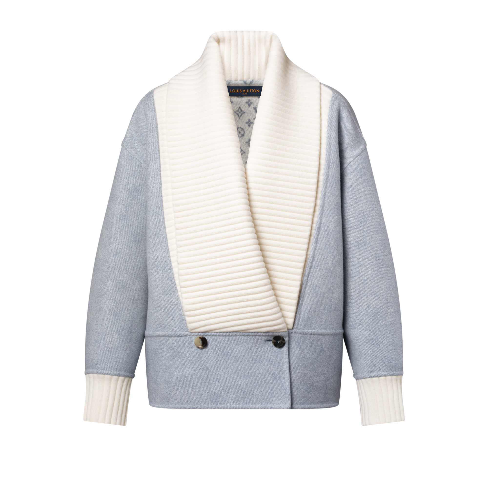  Ready-to-Wear Coats and Jackets Denim-Effect Double Face Jacket | Louis Vuitton ® (Product zoom)