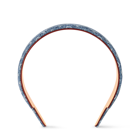 S00 Accessories Hair Accessories Denim Headband | Louis Vuitton ® (Product zoom)