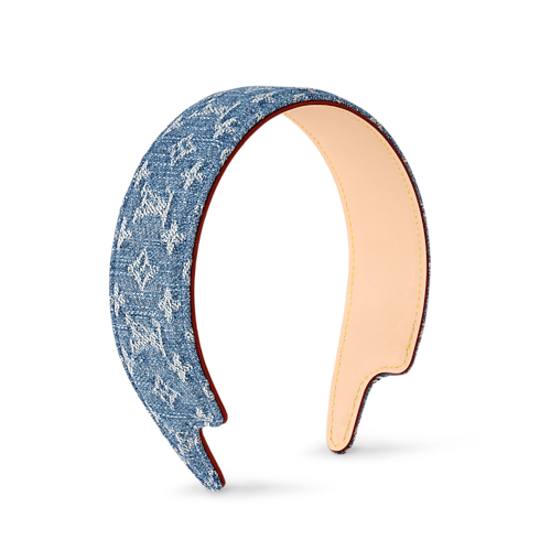 S00 Accessories Hair Accessories Denim Headband | Louis Vuitton ® (Product zoom)