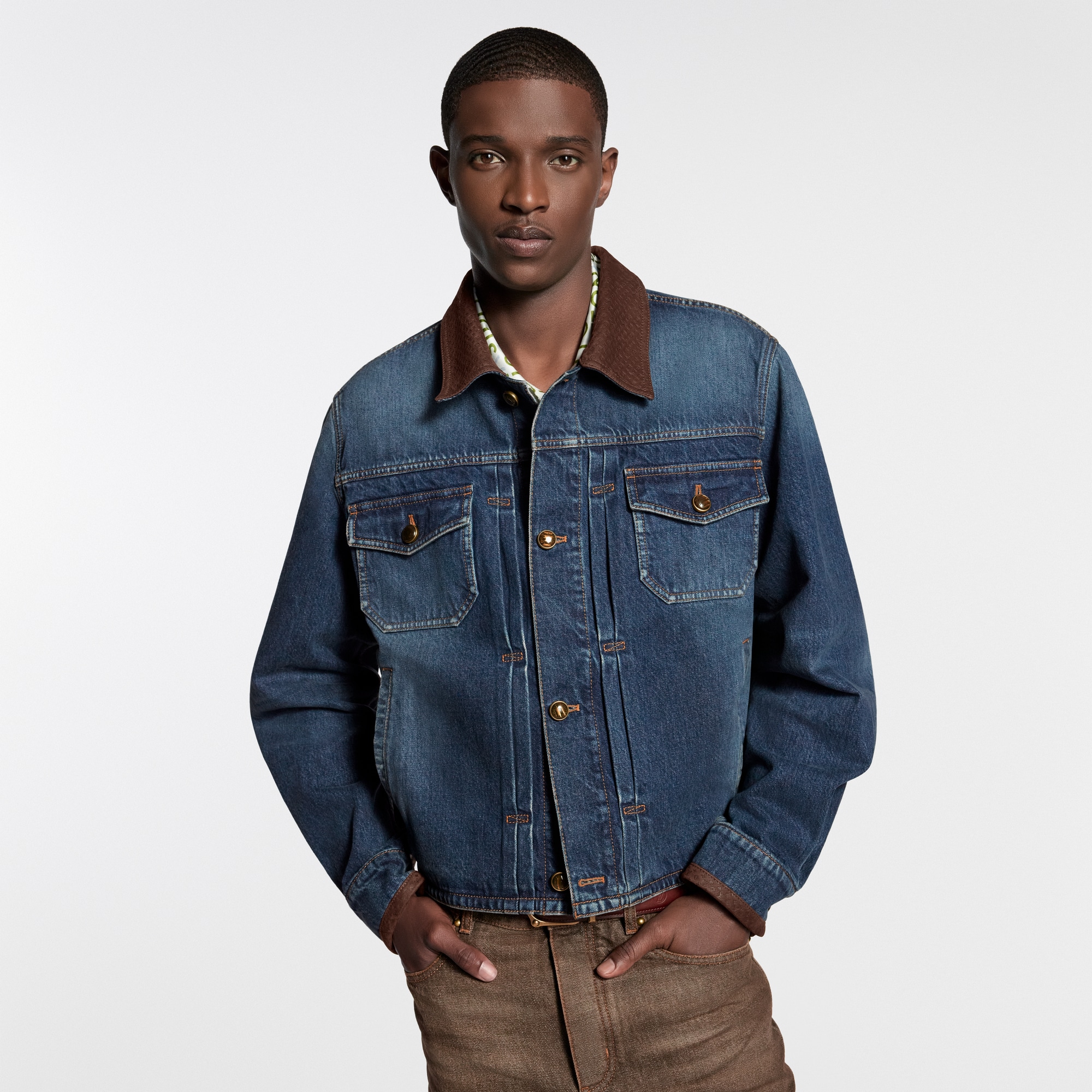 ジャケット・アウター M jent louis Resin Coated Denim Jacket M jent 