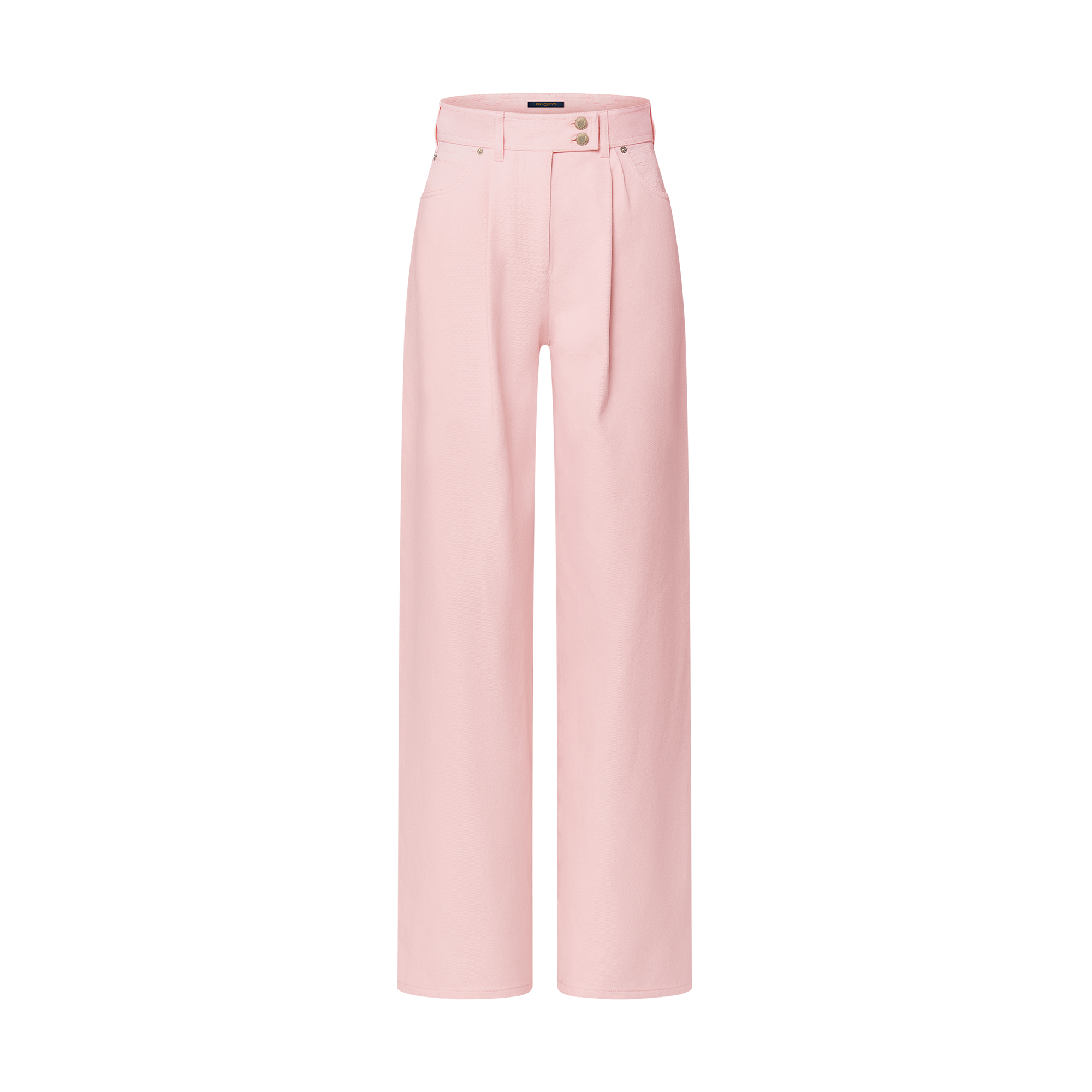  Ready-to-Wear Pants Denim Pleat Pants  | Louis Vuitton ® (Product zoom)