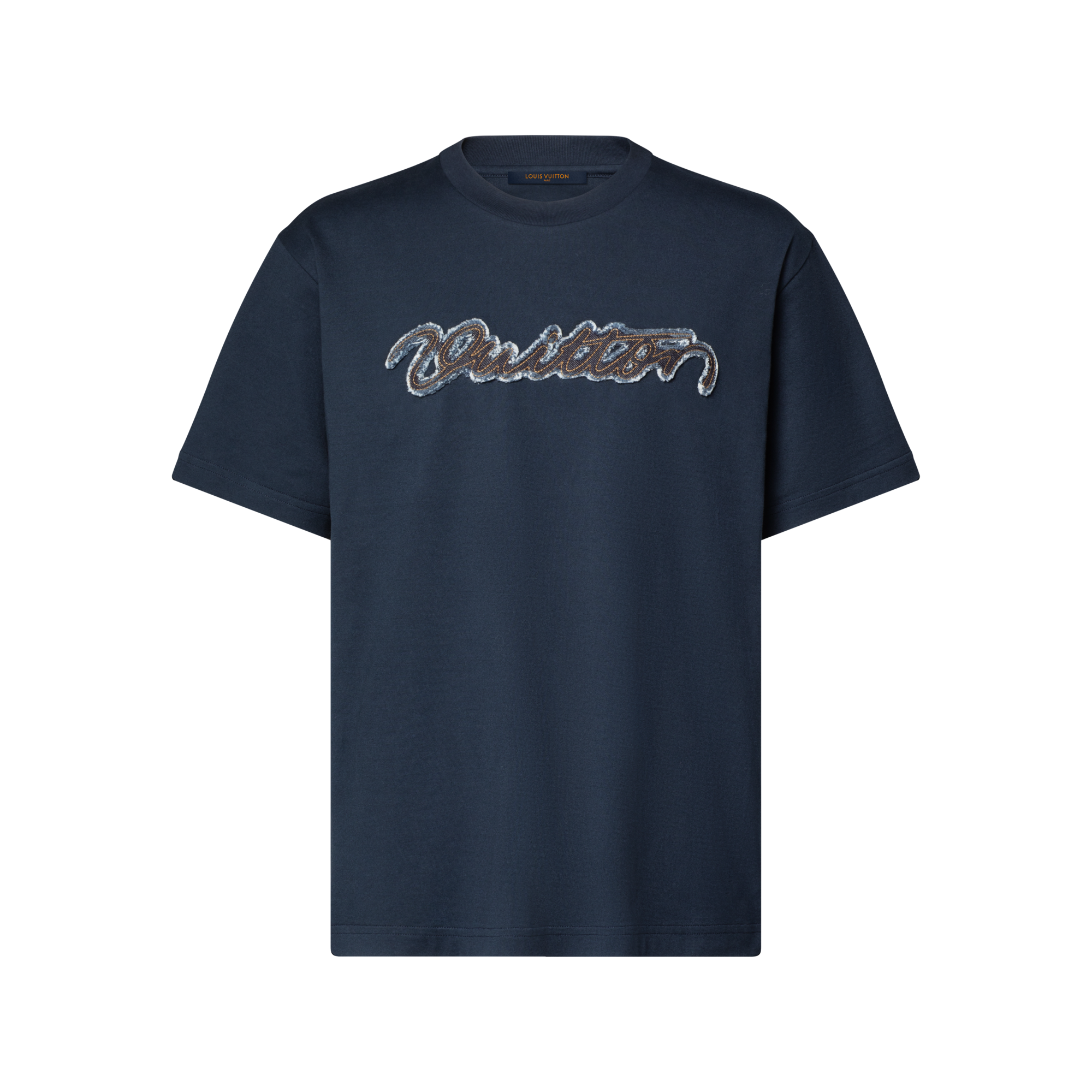 Denim Signature T-Shirt - Men - Ready-to-Wear | LOUIS VUITTON ®
