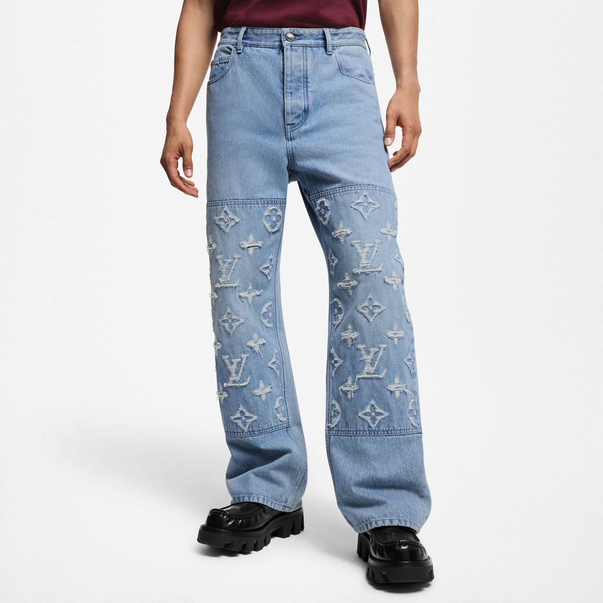 Denim Skate Jeans - Men - Ready-to-Wear | LOUIS VUITTON ®