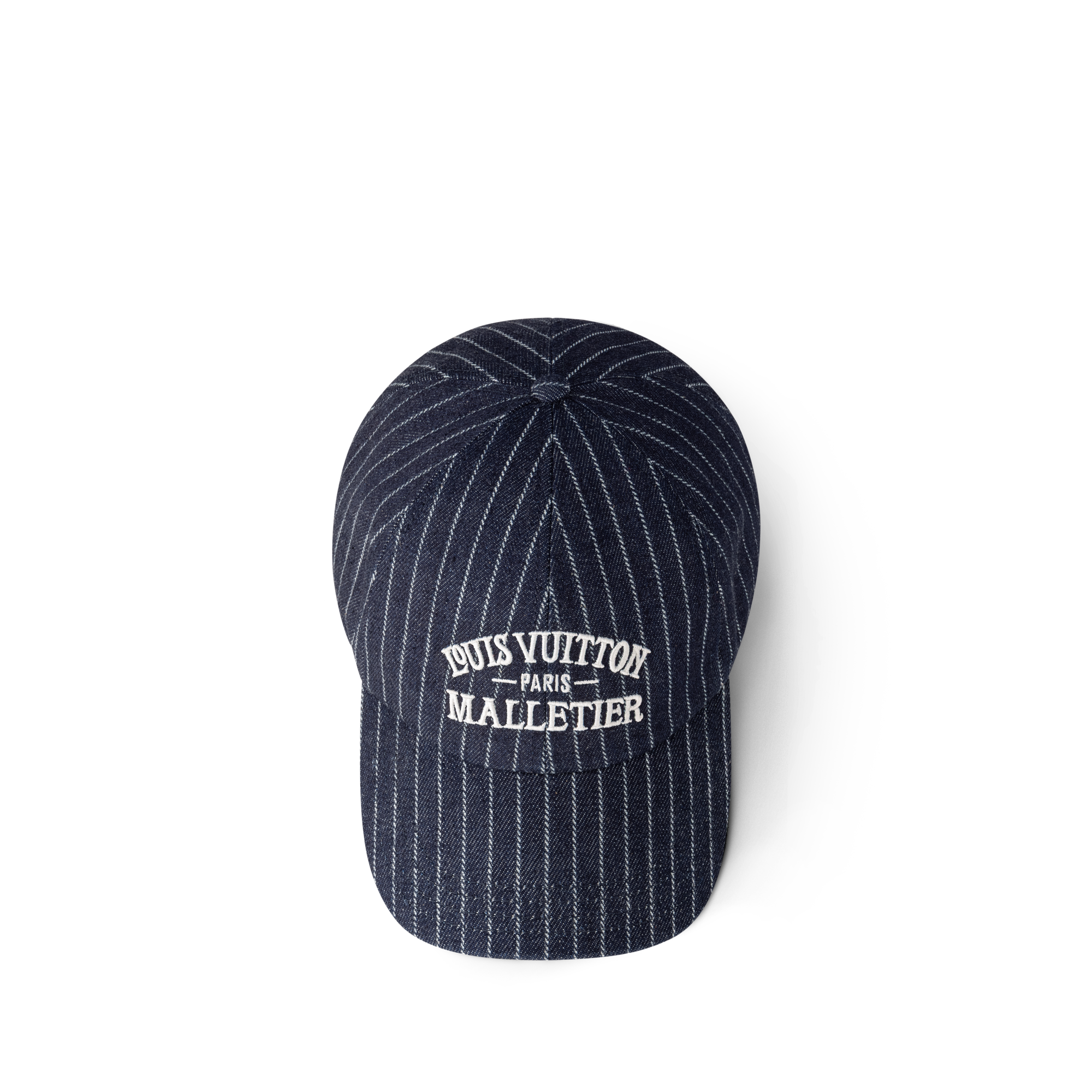 S00 Accessories Hats, Beanies and Gloves Denim Stripes Cap | Louis Vuitton ® (Product zoom)