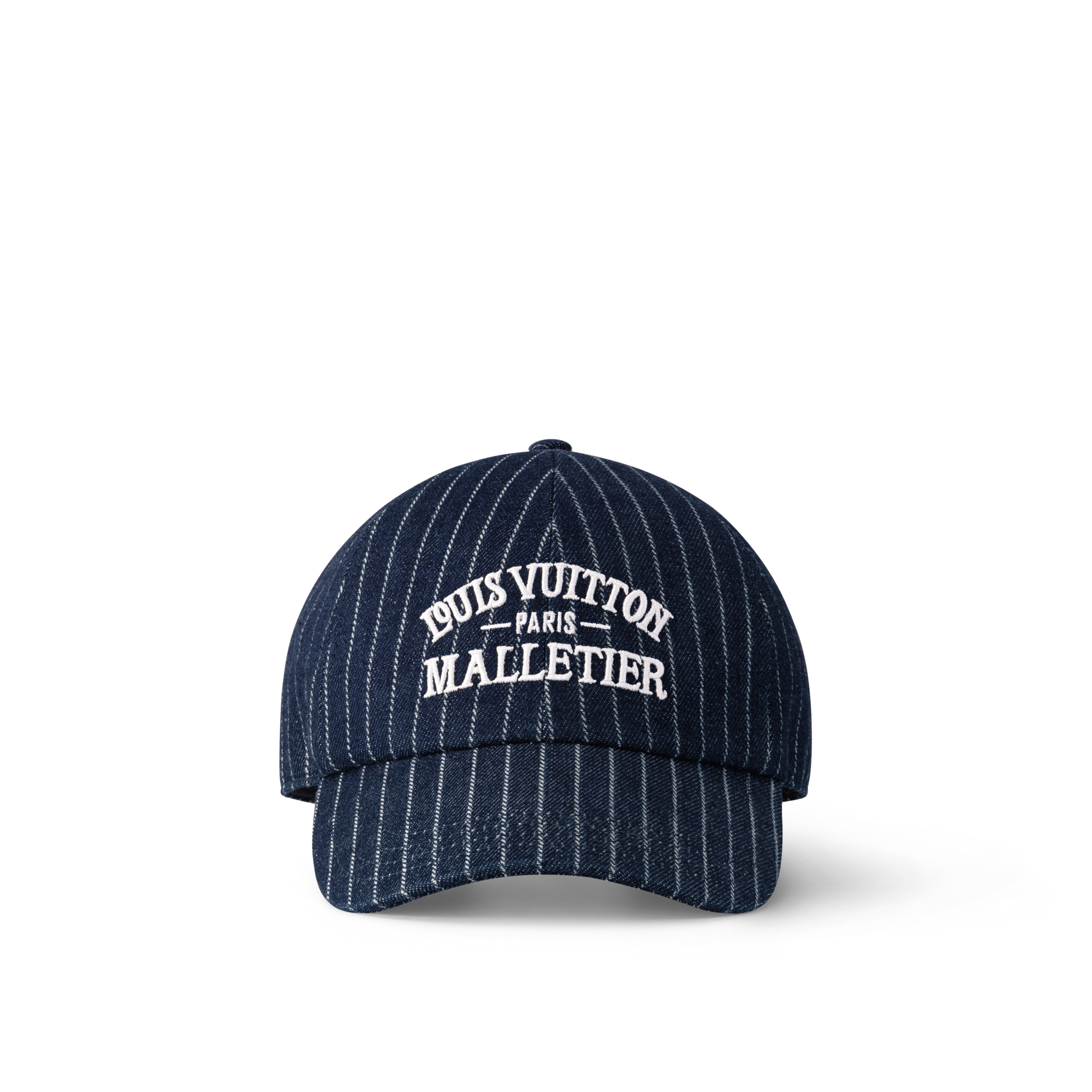 S00 Accessories Hats, Beanies and Gloves Denim Stripes Cap | Louis Vuitton ® (Product zoom)