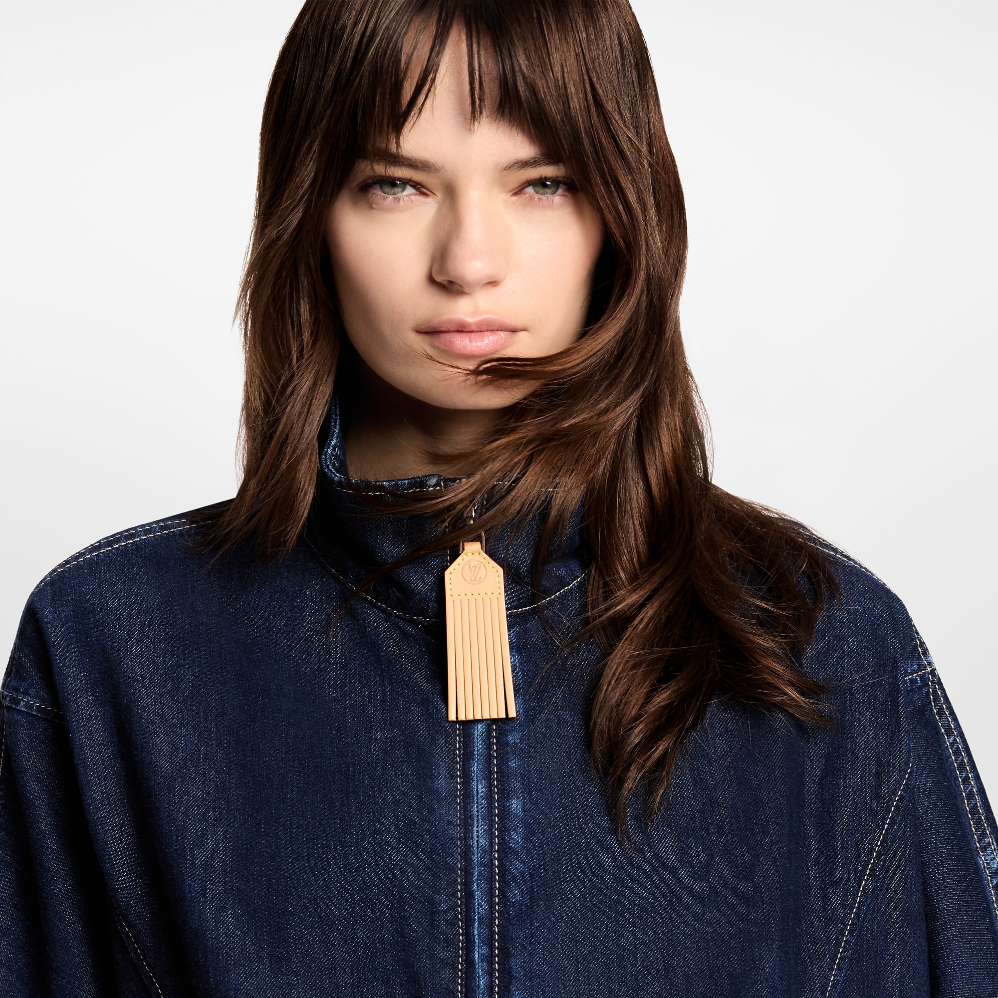 Denim Zip-Up Jacket