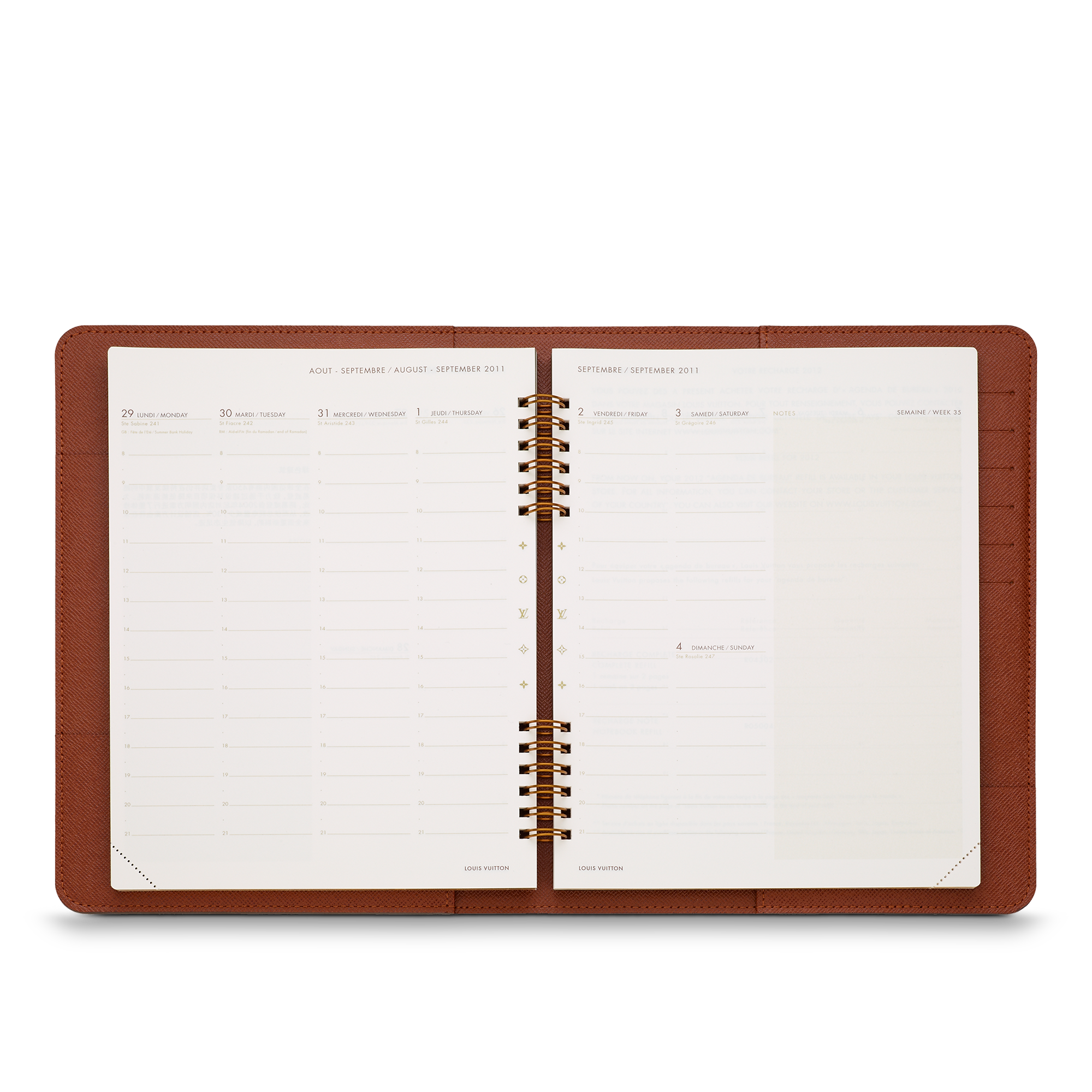 Desk Agenda Cover