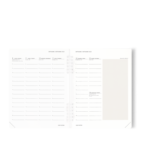 Library Office and Writing Desk Agenda Notes 2025 | Louis Vuitton ® (Product zoom)