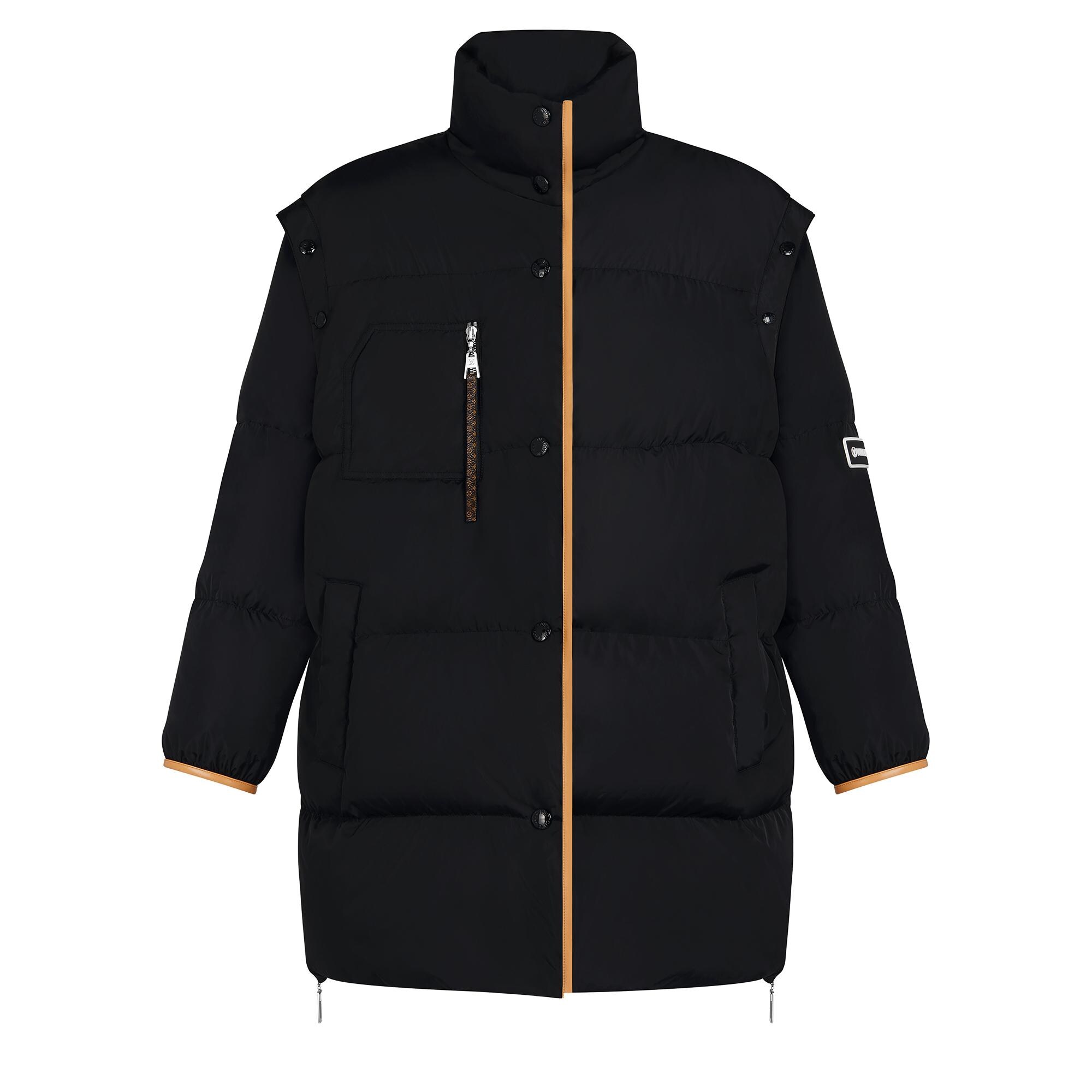 louis vuitton orange jacket