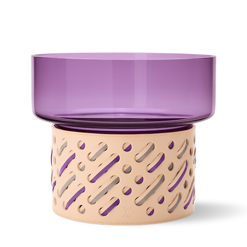 Home and Art of Dining Decoration Diago Low Vase | Louis Vuitton ® (Product zoom)