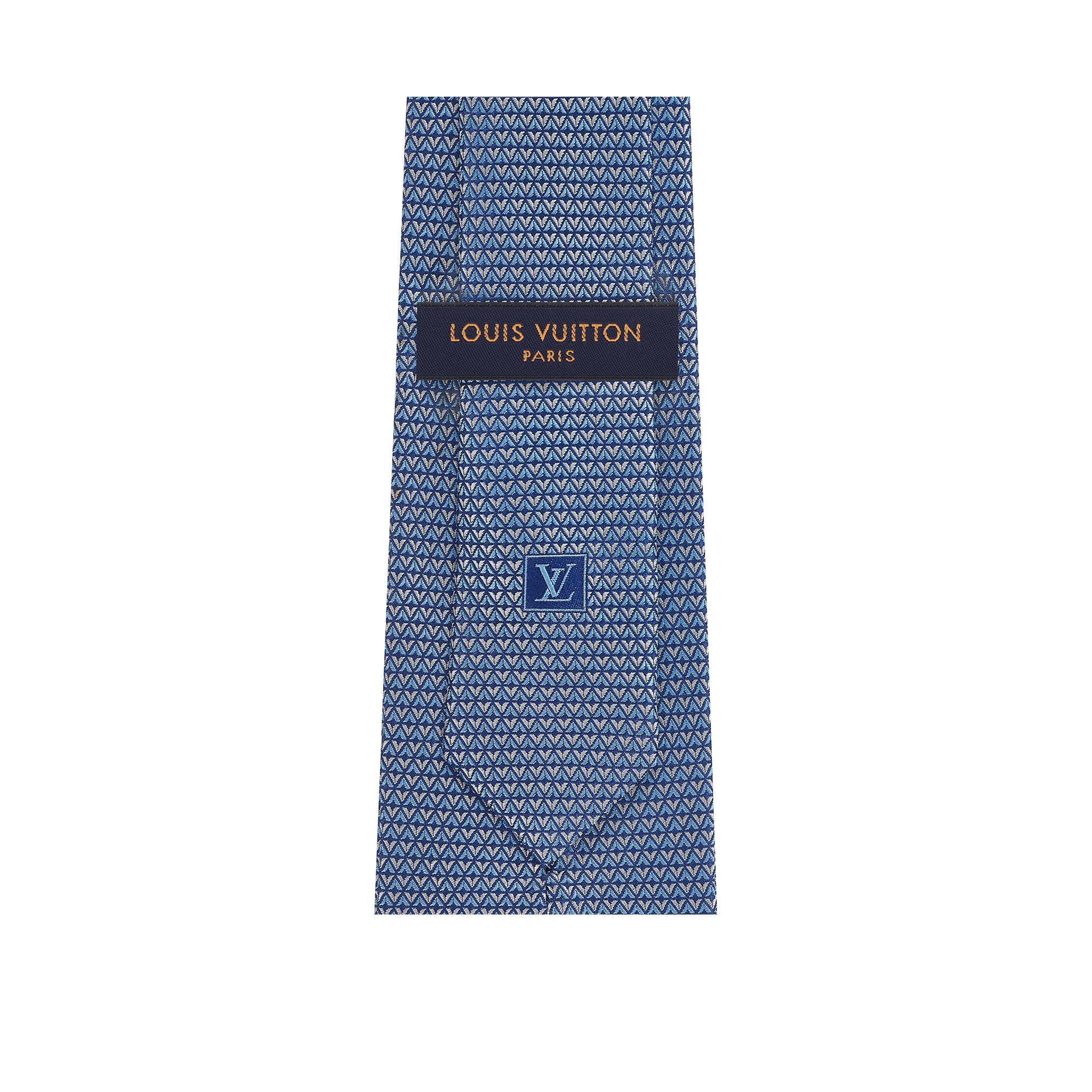 S00 Accessories Ties and Pocket Squares Diamonds V Tie | Louis Vuitton ® (Product zoom)