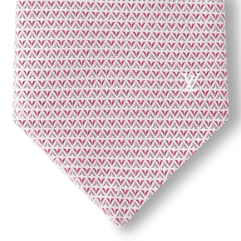 S00 Accessories Ties and Pocket Squares Diamonds V Tie | Louis Vuitton ® (Product zoom)