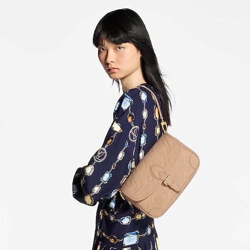 Monogram Empreinte Leather Handbags All Handbags Diane | Louis Vuitton ® (Product zoom)