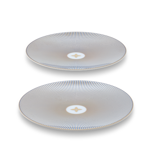 Home and Art of Dining Art of Dining Dichroic Set Of 2 Bread Plates | Louis Vuitton ® (Product zoom)