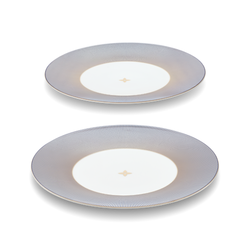 Home and Art of Dining Art of Dining Dichroic Set Of 2 Presentation Plates | Louis Vuitton ® (Product zoom)