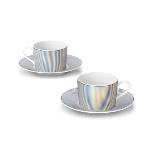 Home and Art of Dining Art of Dining Dichroic Set Of 2 Teacups And Saucers | Louis Vuitton ® (Product zoom)