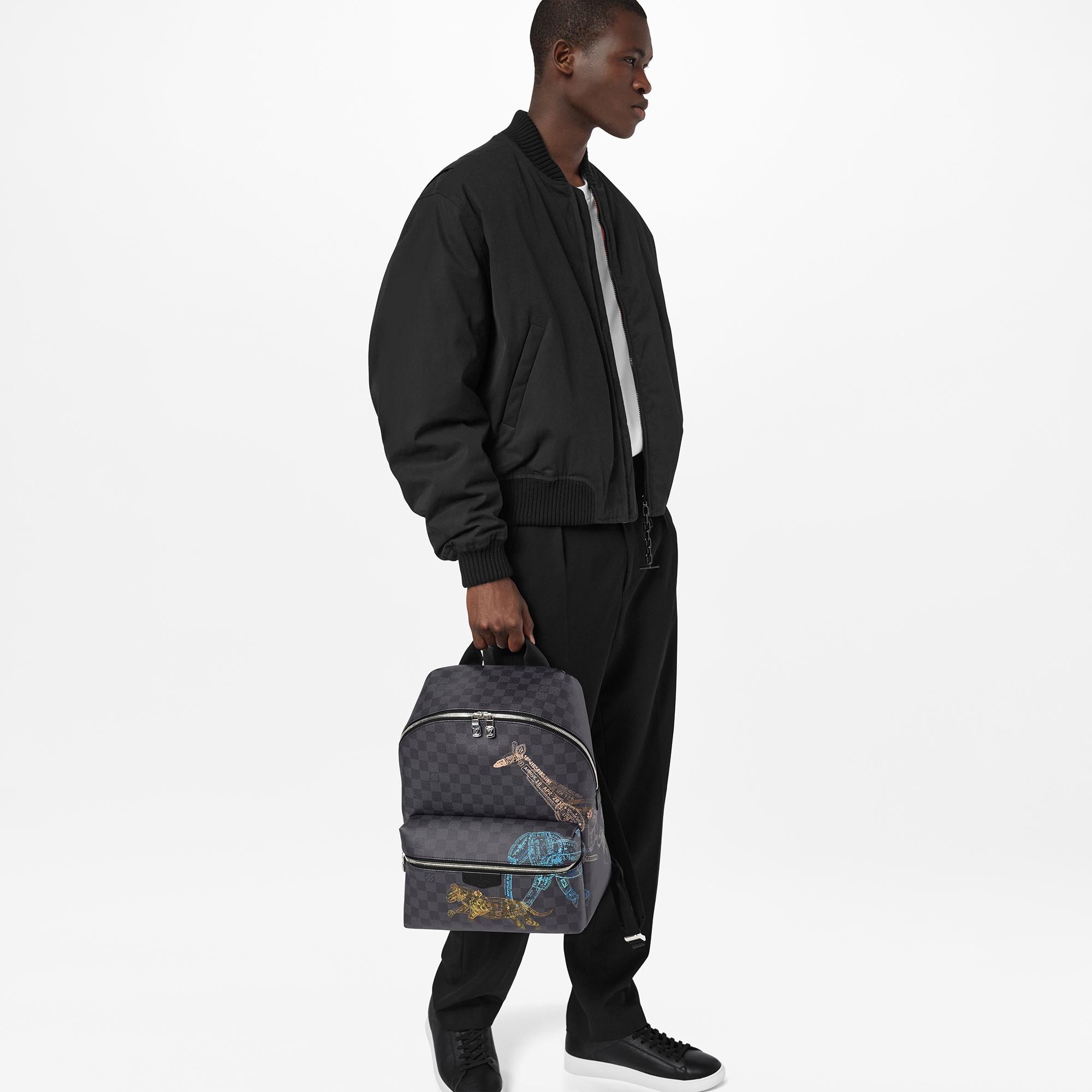 Damier Graphite Canvas Discontinued Product Obs 9 Discovery Backpack | Louis Vuitton ® (Product zoom)