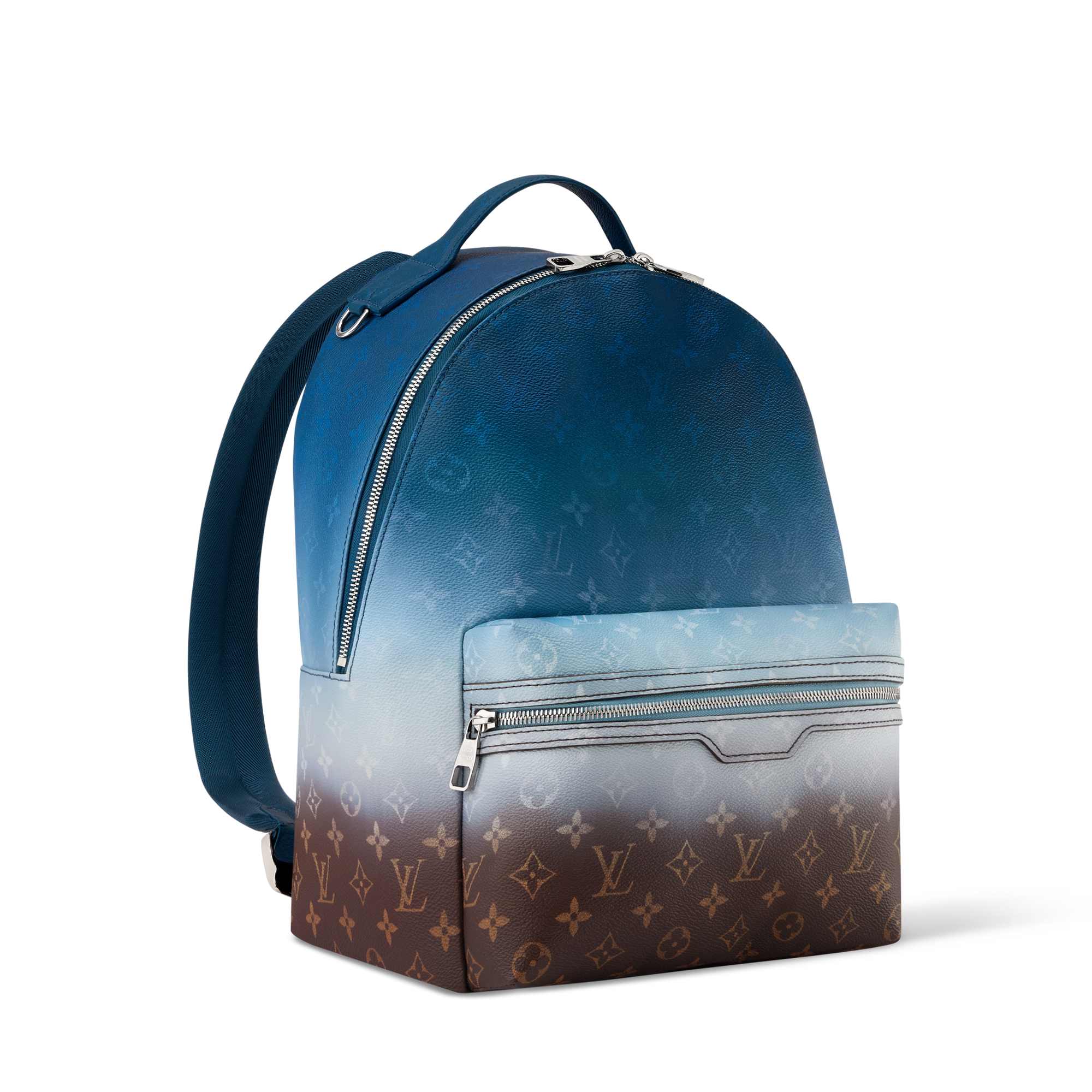 discovery backpack pm louis vuitton LOUIS VUITTON Discovery Backpack PM Blue Other Monogram Canvas