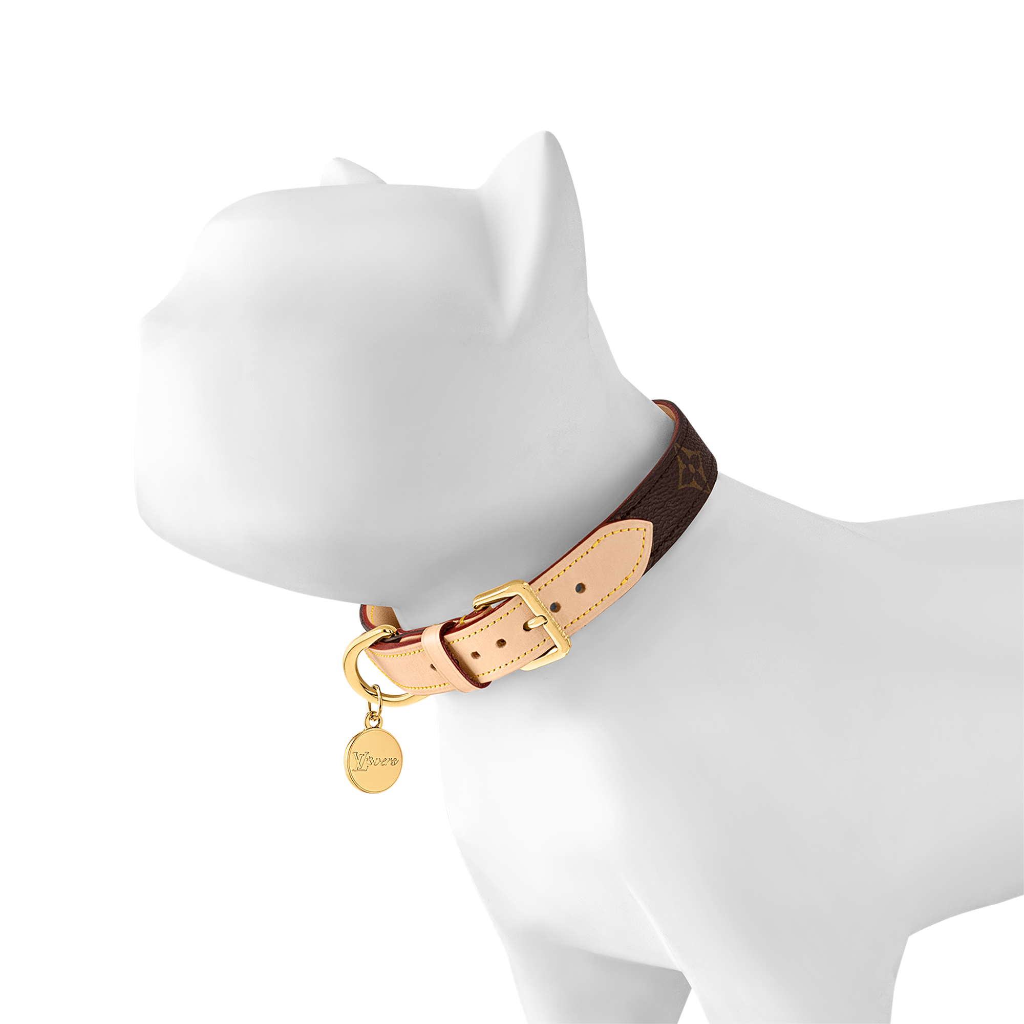  Pets Accessories } Dog Collar MM | Louis Vuitton ® (Product zoom)