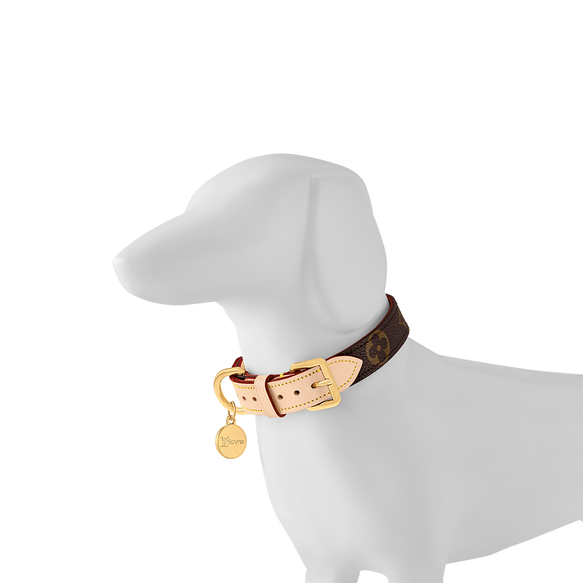  Pets Accessories } Dog Collar PM | Louis Vuitton ® (Product zoom)