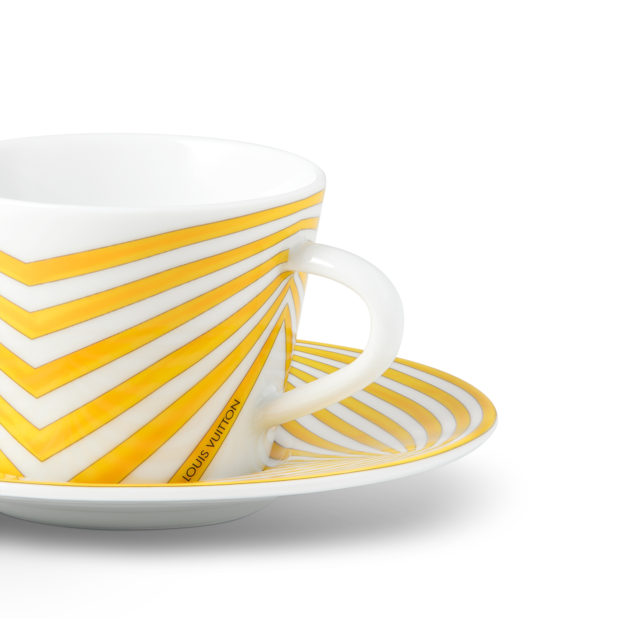 Dolce Vita Set Of 2 Coffee Cups And Saucers