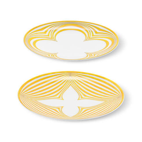 Home and Art of Dining Art of Dining Dolce Vita Set Of 2 Dessert Plates | Louis Vuitton ® (Product zoom)