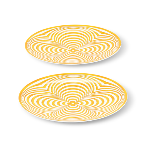 Home and Art of Dining Art of Dining Dolce Vita Set Of 2 Presentation Plates | Louis Vuitton ® (Product zoom)