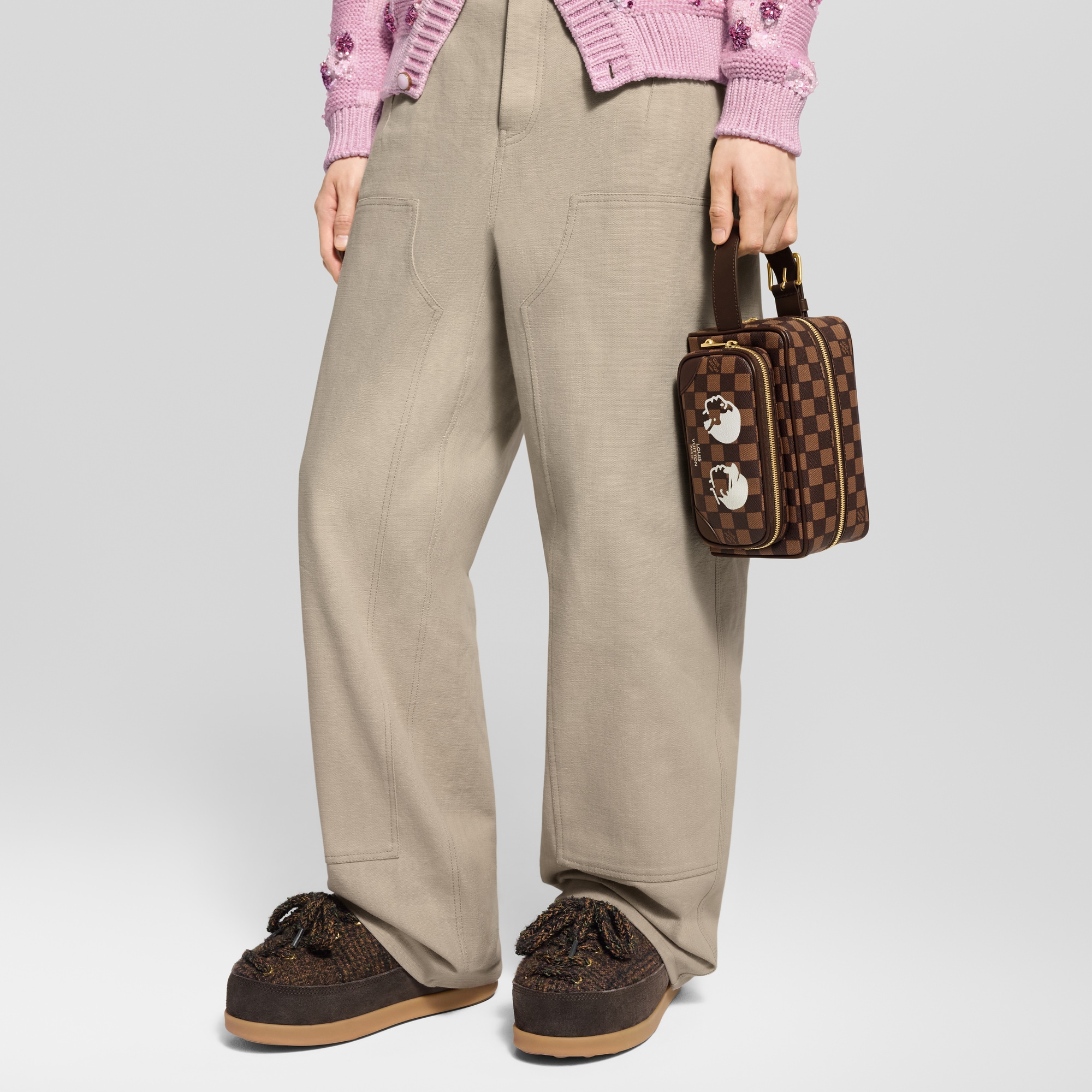 Damier Ebene Travel Travel Accessories Dopp Kit | Louis Vuitton ® (Product zoom)