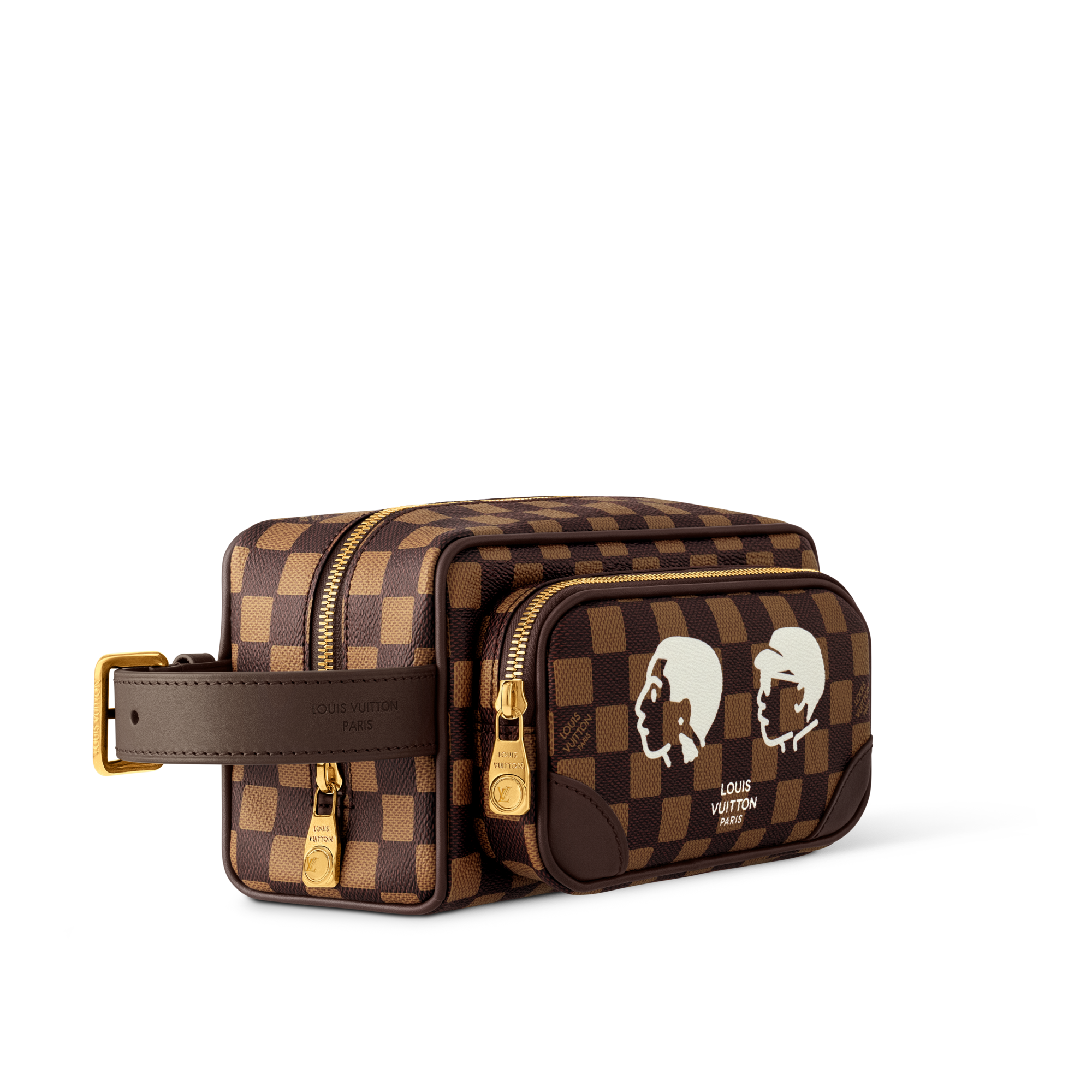 Damier Ebene Travel Travel Accessories Dopp Kit | Louis Vuitton ® (Product zoom)