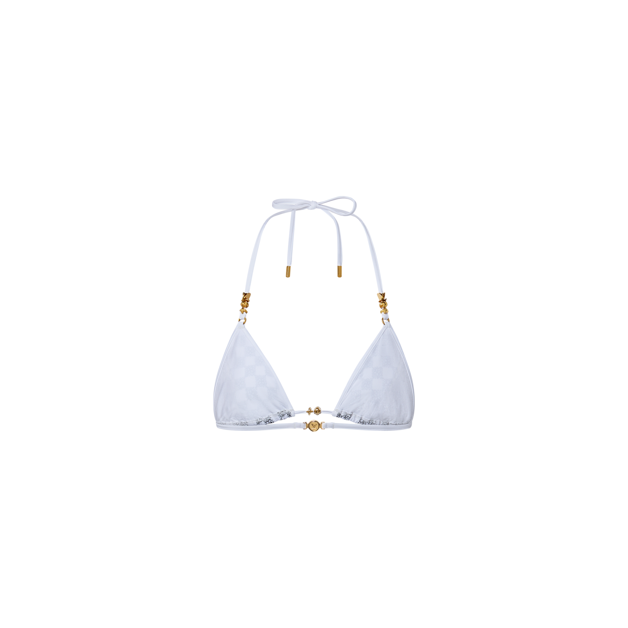  Ready-to-Wear Swimwear Dotted Damier Bikini Top | Louis Vuitton ® (Product zoom)