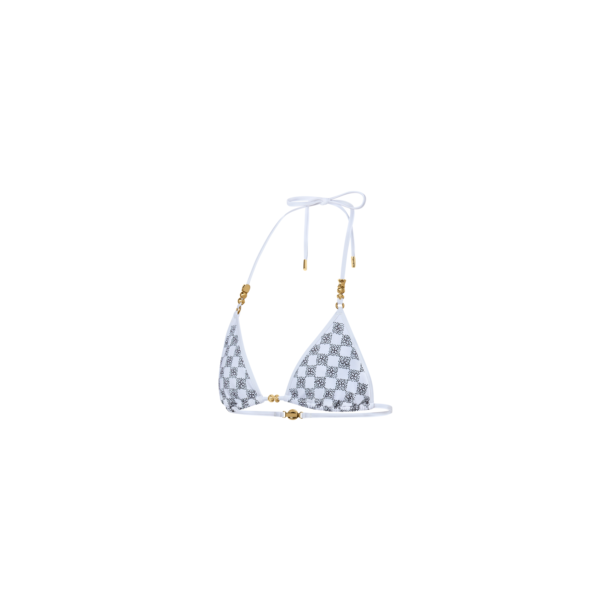  Ready-to-Wear Swimwear Dotted Damier Bikini Top | Louis Vuitton ® (Product zoom)