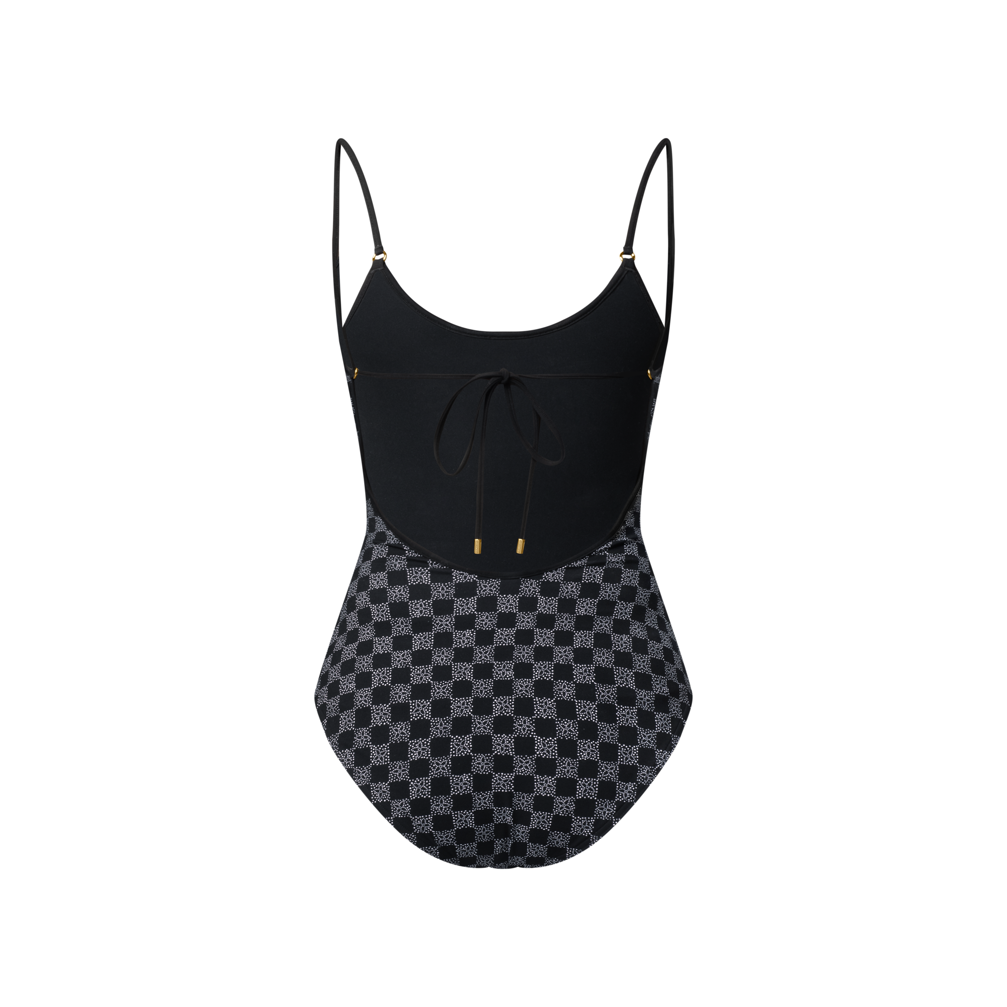 Dotted Damier Swimsuit