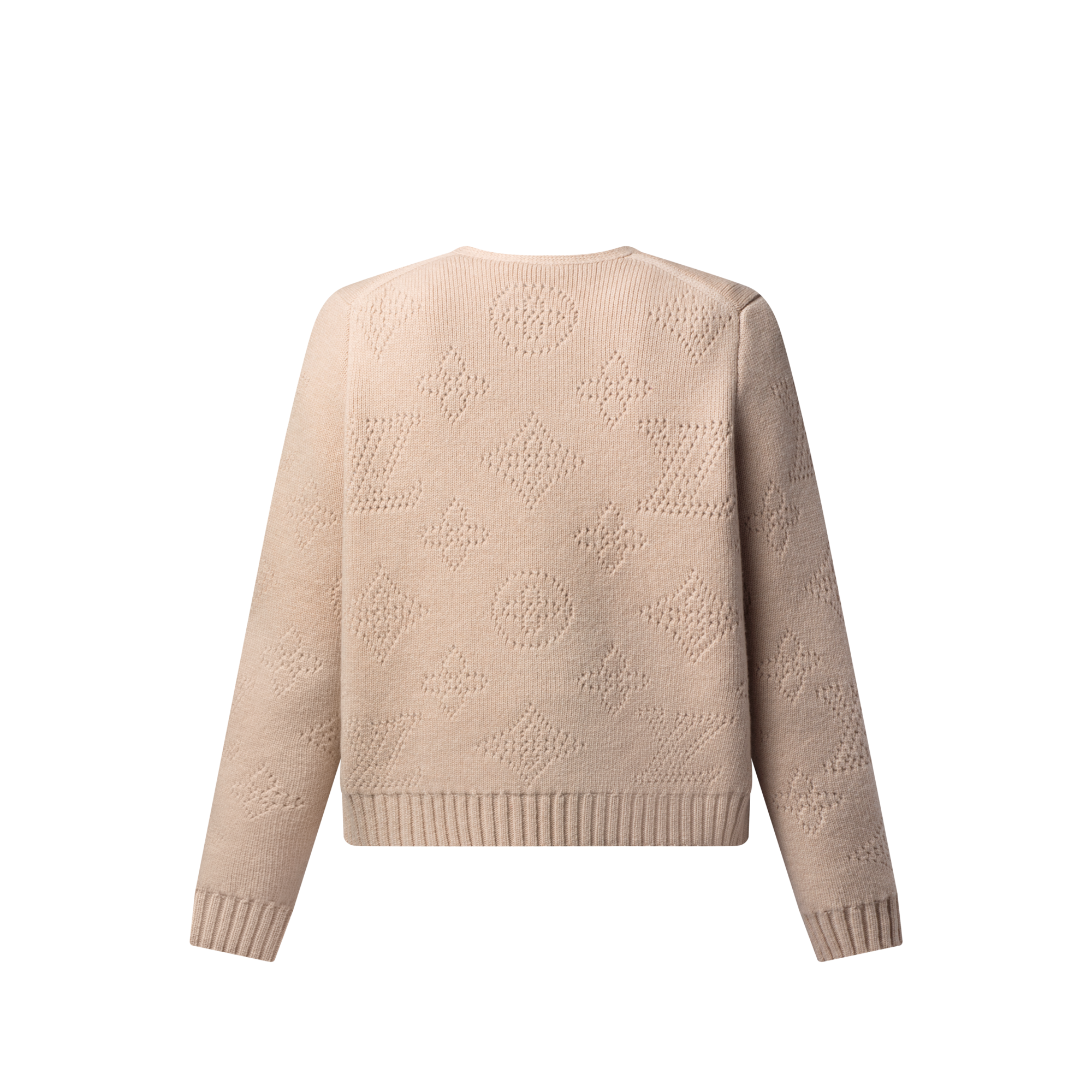 Ready-to-Wear Knitwear Double-Breasted Mahina Knit Cardigan | Louis Vuitton ® (Product zoom)